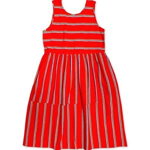 Ace & Jig Teasdale Dress LG in MELBOURNE textile